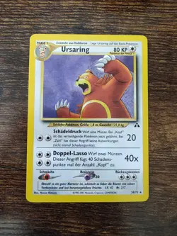 Pokemon Neo Discovery (GERMAN) Ursaring 34/75 Non Holo NM - Image 1