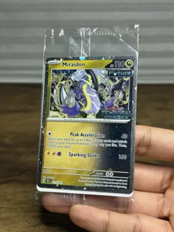 Pokemon Miraidon 121/162 Temporal Forces Sealed BEST BUY EXCLUSIVE Promo SWIRL🌀 - Image 1