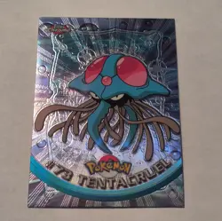Pokemon #73 Tentacruel Card Foil Holo Topps Chrome 2000 TV Animation Series 1 - Image 1
