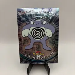 Poliwrath Topps Chrome #62 Topps Series 2 Holo Pokemon Card - Image 1