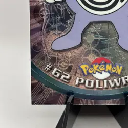Poliwrath Topps Chrome #62 Topps Series 2 Holo Pokemon Card - Image 5