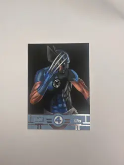 TOPPS FINEST 65TH ANNIVERSARY - WOLVERINE 1/1 ORIGINAL SKETCH CARD ASH GONZALES - Image 1