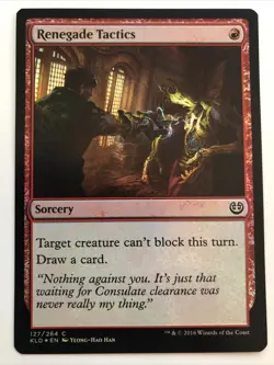 MTG Kaladesh Renegade Tactics Foil 127/264 NM - Image 1