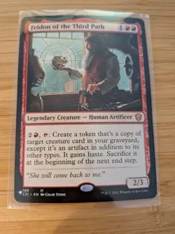 MTG Feldon of the Third Path The List M/NM Free UK P&P - Image 1