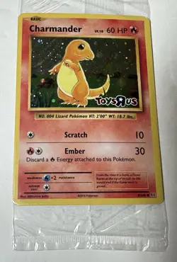 Pokemon Charmander Toys R US Promo Sealed (9/108 XY Evolutions) New - Image 3