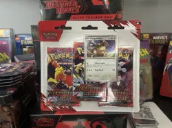 Pokemon TCG Scarlet & Violet: Destined Rivals Blister 3 Pack Kangaskhan Promo - Image 1