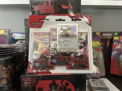 Pokemon TCG Scarlet & Violet: Destined Rivals Blister 3 Pack Kangaskhan Promo - Image 3