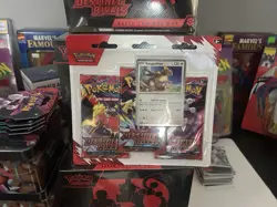 Pokemon TCG Scarlet & Violet: Destined Rivals Blister 3 Pack Kangaskhan Promo - Image 4