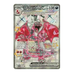 The Pokemon Company Charizard ex SV Black Star Promo 074 Full Art Holo HP330 EN - Image 1