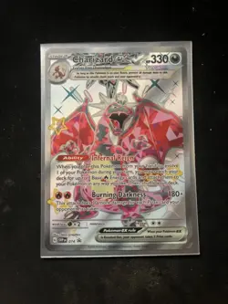 The Pokemon Company Charizard ex SV Black Star Promo 074 Full Art Holo HP330 EN - Image 2