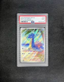 2025 Pokemon Destined Rivals MISTY'S LAPRAS Illustration Rare 194/182 - PSA 9 - Image 3