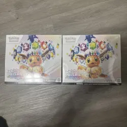 Pokemon Prismatic Evolutions ETB Lot of 2 FACTORY SEALED - Image 1