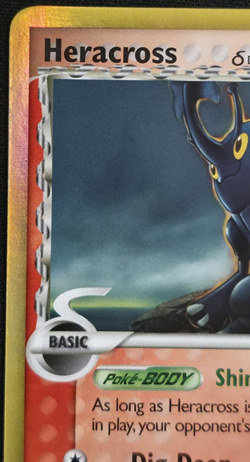Heracross 3/101 Delta Species Pokemon EX Dragon Frontiers MP - Image 3
