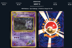 1999 Pokemon Japanese Gym 2 Sabrina's Gengar - AOG 9 - Banned Artwork - Image 1