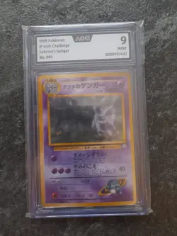 1999 Pokemon Japanese Gym 2 Sabrina's Gengar - AOG 9 - Banned Artwork - Image 2