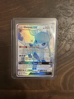 Glaceon GX SV55/SV94 Hidden Fates Shiny Vault Holo Shiny Holo Rare English - Image 1