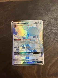 Glaceon GX SV55/SV94 Hidden Fates Shiny Vault Holo Shiny Holo Rare English - Image 2