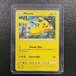 Pokemon Pikachu SM04 Promo Holo - Image 1