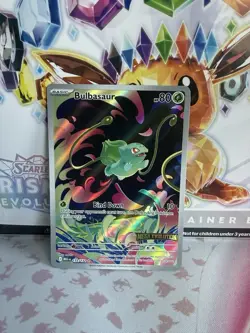 Pokemon TCG Bulbasaur 133/132 Holo Mega Evolution Stamped - Image 1