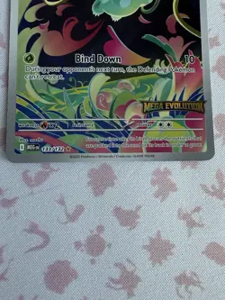 Pokemon TCG Bulbasaur 133/132 Holo Mega Evolution Stamped - Image 3