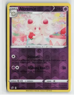 Alcremie 087/192 Rare Rebel Clash Pokemon Near Mint - Image 1