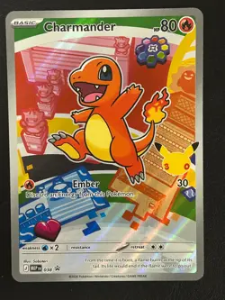2026 Mega Evolution Promos Charmander Holo Black Star Promo #038-c3- - Image 1