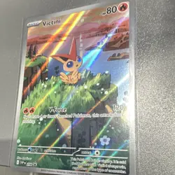 The Pokemon Company Victini 208 SVP Scarlet & Violet Promo Holo 80HP Basic Eng - Image 1
