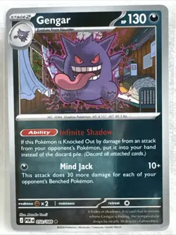 Pokemon Gengar 50/88 Not GameStop Promo Perfect Order - Image 1