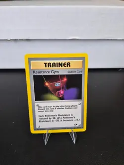 1999-2000 Pokemon TCG - Gym Heros- Non Holo- Trainer Resistance Gym 109/132 - Image 1