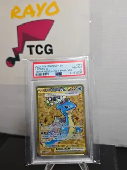 Pokemon Lapras ex Terapagos ex Ultra-Premium Coll. Promo SVP EN 164 PSA 10 - Image 1