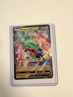 Pokemon Rayquaza V Promo Holo Rapid Strike SWSH147 Sword & Shield 210 HP - Image 1