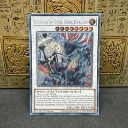 Yugioh Ecclesia And The Dark Dragon BPRO-EN041 Secret Rare 1st Edition NM - Image 1