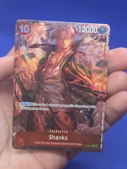 One Piece Wings of the Captain Shanks OP06-007 Alternate Alt Art NM - Image 2