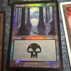 Magic The Gathering 11 Card Lot And Mystery Foil Swamps All Pictured Cards E77 - Image 2