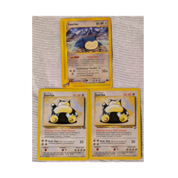 *Snorlax Special* Pokemon TCG 3-Card Lot-Skyridge+Jungle+Base Set 2 - Image 1