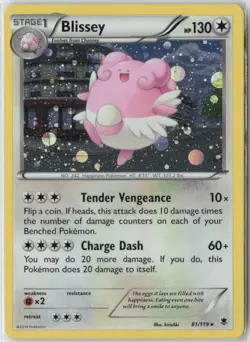 Blissey - 81/119 (Cosmos Holo) Promo Miscellaneous Cards & Products 081/119 NM - Image 1