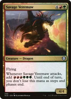 ~ Savage Ventmaw ~ NM ~ Commander 2022 Starter Decks ~ MTG ~ - Image 1