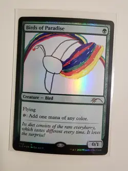 MTG English Birds of Paradise 1148 SLD NM Foil Secret Lair - Image 1