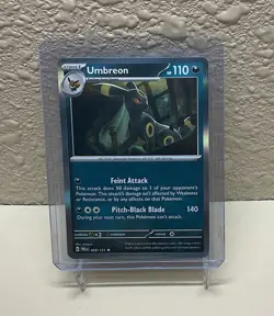 Umbreon 059/131 Prismatic Evolutions Holo Rare Pokemon Card - Image 1