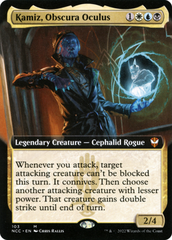 Kamiz, Obscura Oculus (REGULAR) x1 - MTG New Capenna Commander NCC #103 - Image 1