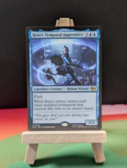 MTG TMNT tmt - Renet, Temporal Apprentice - rare - 50/320 - Non-Foil - Image 1