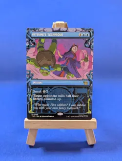 MTG TMNT tmt - Kitsune's Technique - rare - 229/320 - Non-Foil - Image 1