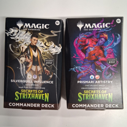 Wizards of the Coast MTG Strixhaven 2 Deck Lot Silverquill/Prismari Commander - Image 1