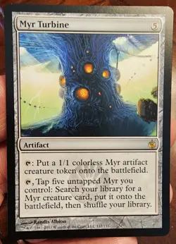 Myr Turbine - Mirrodin Besieged (117) - Rare - LP - Regular - MTG Commander EDH - Image 1