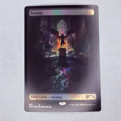 SLD Swamp (The Dracula Lands) Secret Lair Drop Foil MTG NM - Image 1