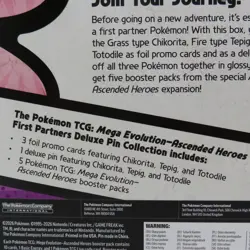 Pokemon TCG Mega Evolution Ascended Heroes Deluxe Pin Collection Sealed - Image 4