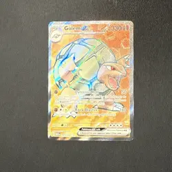 Pokemon TCG, Golem ex 189/165 Sv: Scarlet & Violet 151 Full Art Ultra Rare NM - Image 1