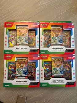 Pokemon TCG First Partner Illustration Collection Series 1 Promo Mixed Lot - New - Image 2