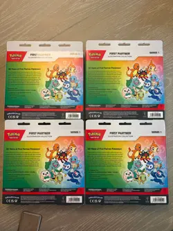 Pokemon TCG First Partner Illustration Collection Series 1 Promo Mixed Lot - New - Image 3