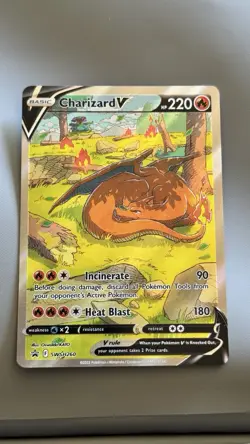 Pokemon TCG Charizard V SWSH260 Sword & Shield Promo Holo EN - Image 1